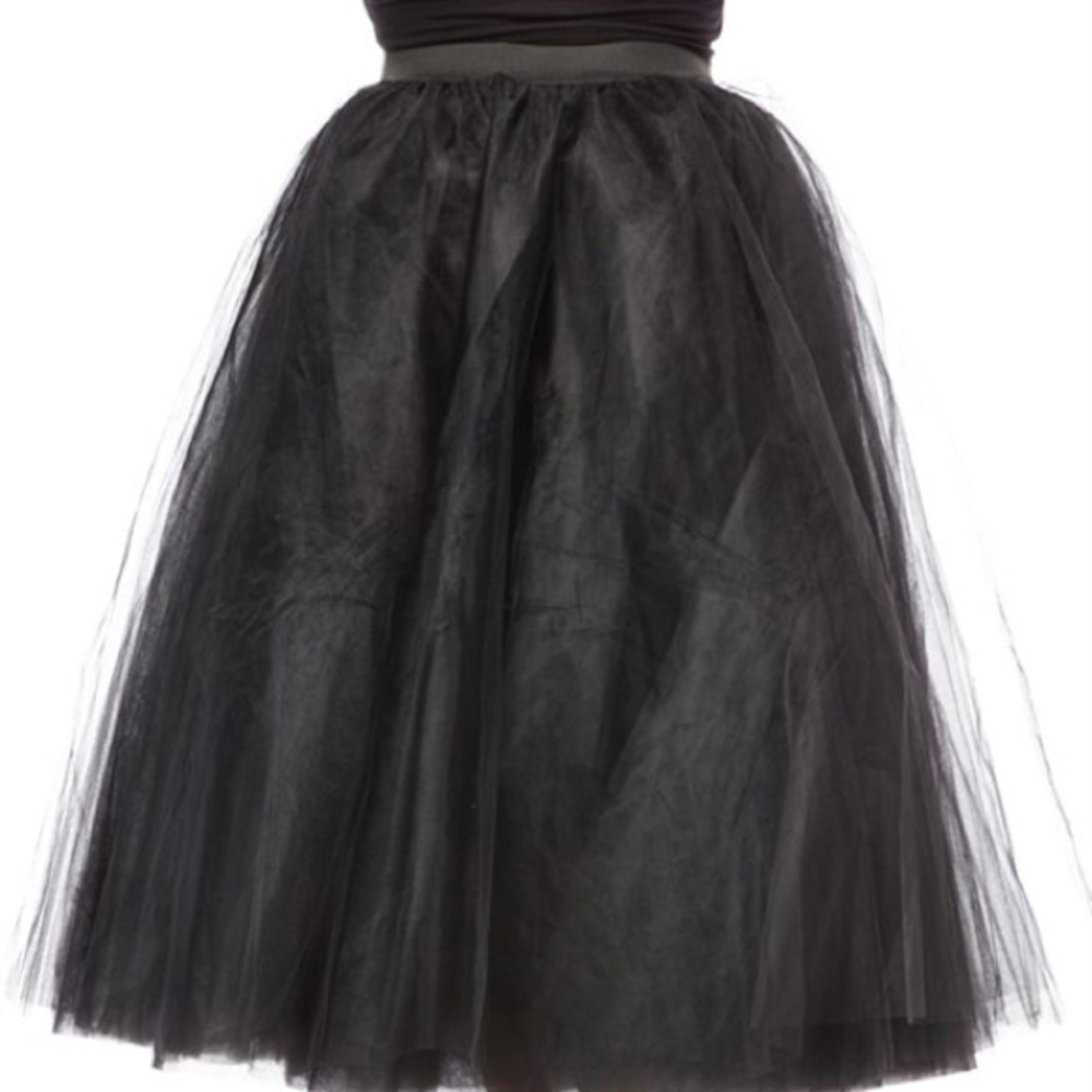 Women Multi Layered Ankle Length Ballerina Skirt